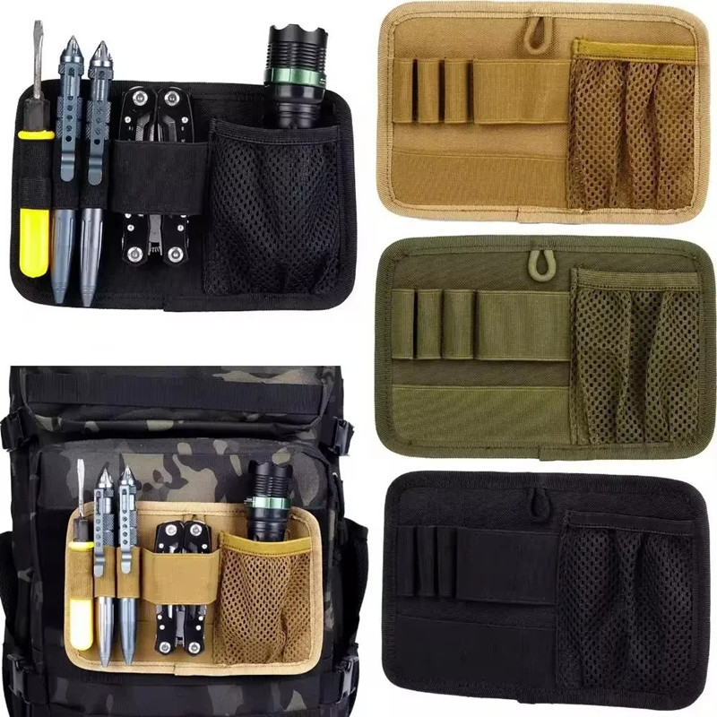 Backpack Insert Organizer - Modüler Kancalı Döngülü Panel EDC Düzenleyici