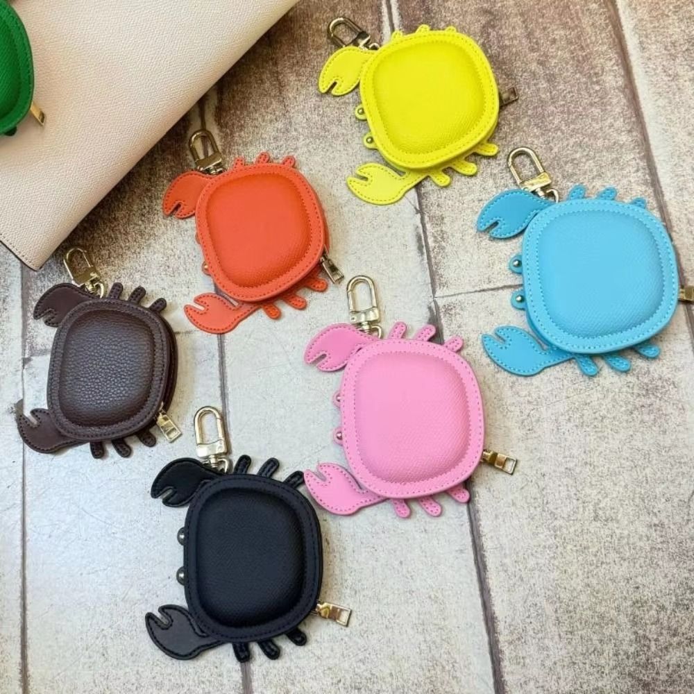 Mini Backpack Purse - Karikatür Yengeç Bozuk Para Cüzdanı Anahtarlık