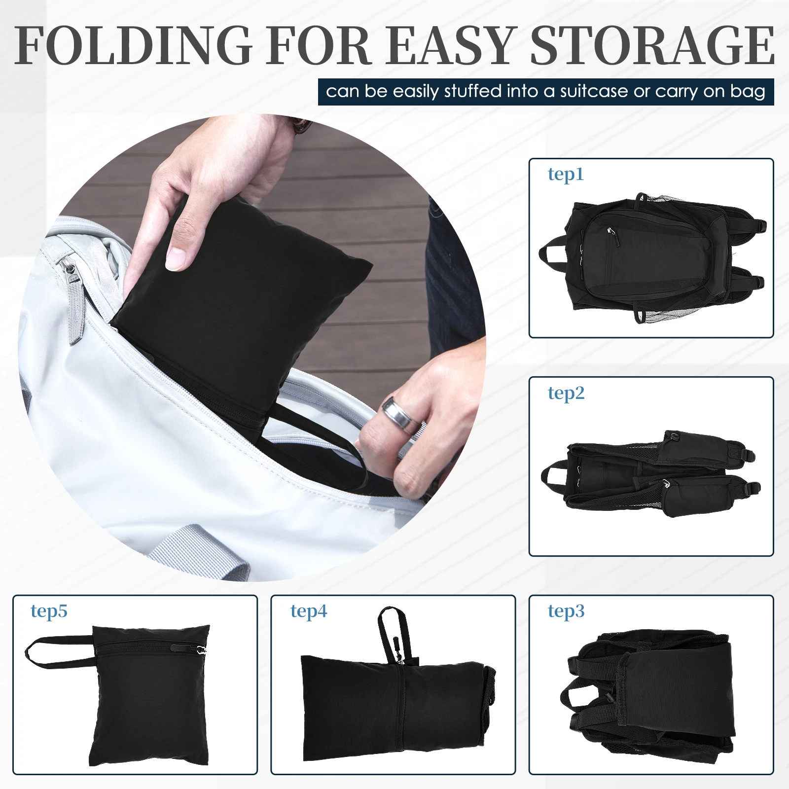 10L Küçük Yürüyüş Sırt Çantası - Foldable Backpack Small incelemesi ve fiyatı